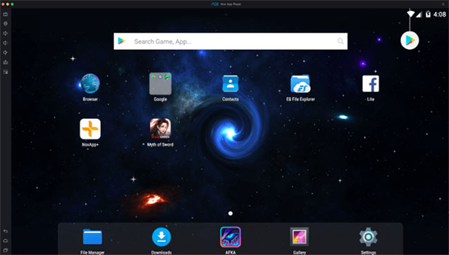 android emulator for mac galaxy s5